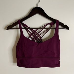 Lululemon Free to Be Longline Bra - Wild, size 8, Light Support, A/B Cup